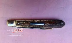 قلمتراش خوشنویسی تک تیغ شاخ پاشا کریمی