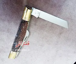 چاقوی قلمتراش خوشنویسی دوتیغه بزرگ