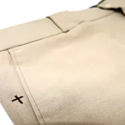 شلوار پارچه ای کرم