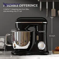 میکسر پایه KICHOT ، میکسر برقی آشپزخانه حرفه ای 10 سرعته ، میکسر