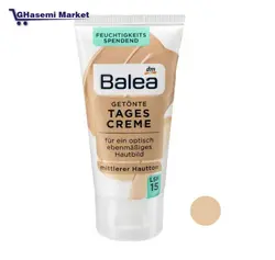 کرم ضد آفتاب باله آ Balea مدل ‏TAGES CREAM حجم 50 میلی لیتر Balea TAGES UVA UVB SPF‏ 15