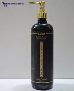 پک کامل کراتین لیز LIzze برزیل درحجم 2800میلی لیتر شامپو پروتئین + کراتین+ماسک+روغن آرگان