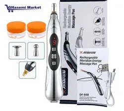 قلم طب سوزنی شارژی + 2 سر + 2 ژل 9قدرته مدلAmérica Store2023