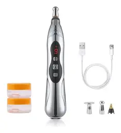 قلم طب سوزنی شارژی + 2 سر + 2 ژل 9قدرته مدلAmérica Store2023