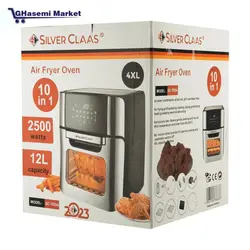 سرخ کن بدون روغن 10کاره سیلور گلاس آلمانی مدل SC-7034