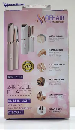 پک دوتاعددی موکن صورت وبدن فلاوز Moehair 2iN1.