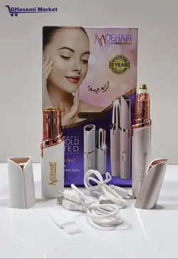 پک دوتاعددی موکن صورت وبدن فلاوز Moehair 2iN1.