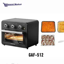 سرخکن رژیمی و توستر 1500 وات 12 لیتری گوسونیک مدل Gosonic GAF-512