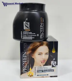 ماسک گلد دکتر لانا حاوی پروتئین روغن آرگان کلاژن.ساز کراتین دار