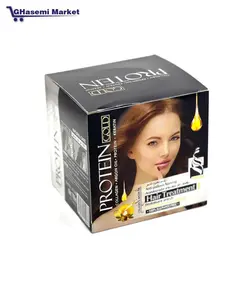 ماسک گلد دکتر لانا حاوی پروتئین روغن آرگان کلاژن.ساز کراتین دار