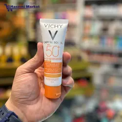 کرم ضد آفتاب ضد لک رنگی 3 در 1 VICHY ANTI-TACHES
