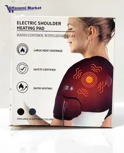 ماساژور پد گرمایش شانه sticro برای تسکین درد، بریس‌های بسته‌بندی حرارتی ماساژ ارتعاشی برای شانه منجمد راست چپ، آسیب روتاتور کاف، آرتروز، هدیه مناسب برای مردان زن – S/M/