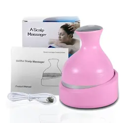 ماساژور برقی سر، ماساژور اسکراپر قابل حمل برای رشد مو، پاکسازی عمیق و آرامش استرس