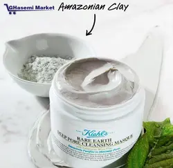ماسک پاکسازی کننده کیلز حاوی خاک رس Rare Earth Deep Pore Cleansing MaskRare Earth Deep Pore Cleansing