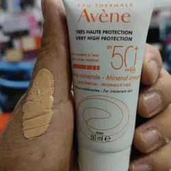 کرم ضدآفتاب اون مدل مینرال +SPF50 حجم 50 میلی لیتر