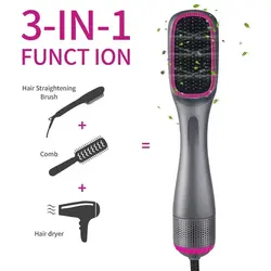 برس حرارتی کیمی Kemei Quick & Curly Hair Straight Hair Shape Modelling Smooth Hair مدل KM-1327