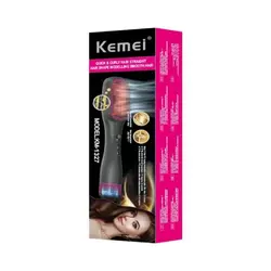 برس حرارتی کیمی Kemei Quick & Curly Hair Straight Hair Shape Modelling Smooth Hair مدل KM-1327