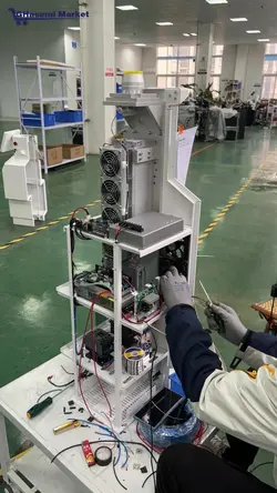 دستگاه لیزر Co2 فرکشنال برند DF