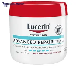 کرم ترمیم کننده پیشرفته eucerin  مخصوص پوستهای خیلی خشک مرطوب  کننده صورت بدن