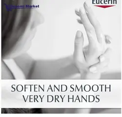 کرم ترمیم کننده پیشرفته eucerin  مخصوص پوستهای خیلی خشک مرطوب  کننده صورت بدن