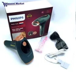 لیزر خانگی فیلیپس Philips دائمی موهای زائد صورت و بدن ،زنان حذف موهای زائد دارای امیلیون