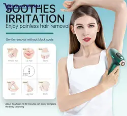 لیزر خانگی فیلیپس Philips دائمی موهای زائد صورت و بدن ،زنان حذف موهای زائد دارای امیلیون