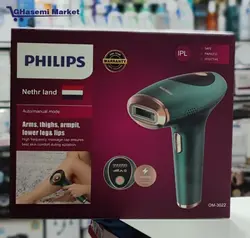 لیزر خانگی فیلیپس Philips دائمی موهای زائد صورت و بدن ،زنان حذف موهای زائد دارای امیلیون
