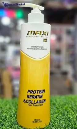 کراتین پروتئین و کلاژن مکسی گلد اورجینال برزیلی ۵۰۰ میل Gold maxi