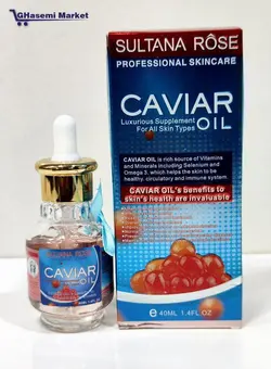 سرم جوان کننده خاویار سلطان روزcaviaroil sultan rose