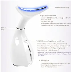 دستگاه ضد چین و چروک ماساژ صورت و بدن MS.W - قاسمی مارکت