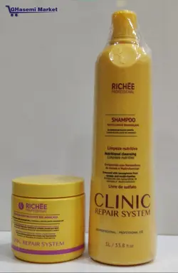 پک (شامپو کراتین-ماسک) احیاکننده کلینیک ریچی