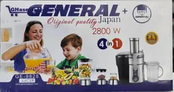 آب میوه گیری ۴کاره جنرال ژاپن مدل GE-9828
