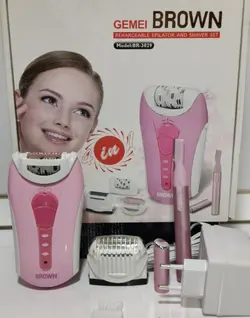 اپیلیدی جیمی براون همراه تیغ ابرو مدل BR3029 - قاسمی مارکت