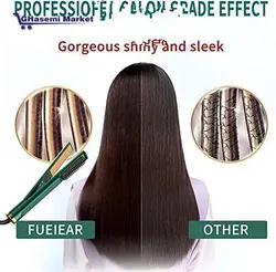 اتو و بر س حرارتی 2کارە دیجیتالی مخصوص کراتین حرفه‌ای