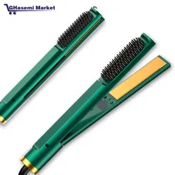 اتو و بر س حرارتی 2کارە دیجیتالی مخصوص کراتین حرفه‌ای