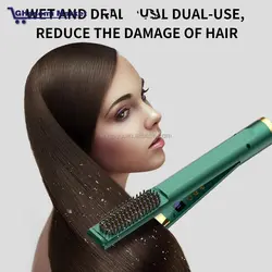 اتو و بر س حرارتی 2کارە دیجیتالی مخصوص کراتین حرفه‌ای