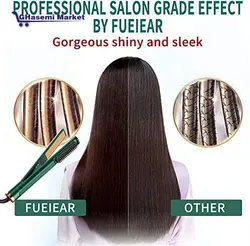 اتو و بر س حرارتی 2کارە دیجیتالی مخصوص کراتین حرفه‌ای