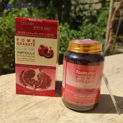 آمپول روشن کننده و ضد چروک انار فارم استیFarm