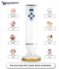 دستگاه 3 در 1 دیجیتالی ماساژ بدن و حجم دهنده ی سینه و باسن و سم زدایی - قاسمی مارکت