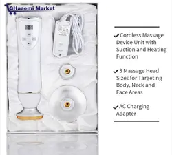 دستگاه 3 در 1 دیجیتالی ماساژ بدن و حجم دهنده ی سینه و باسن و سم زدایی - قاسمی مارکت