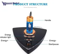 دستگاه RF دو قطبی ازون تراپی صورت نانو میست اسپریر نور آبی - قاسمی مارکت