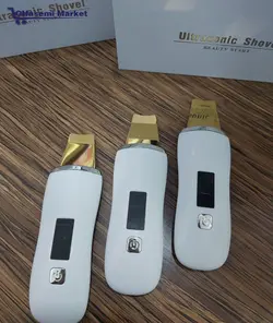 دستگاه اتوی پوست درما اف التراسونیک دیجیتالی تیغه گلد ULTRASONIC SHOVEL BEAUTY - قاسمی مارکت