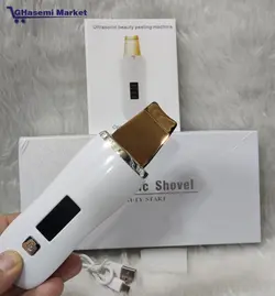 دستگاه اتوی پوست درما اف التراسونیک دیجیتالی تیغه گلد ULTRASONIC SHOVEL BEAUTY - قاسمی مارکت
