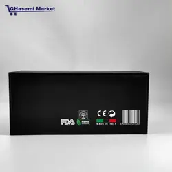 درما اف بخار دار دبل پلاس تیغه گلد استند دار برند انزو ایتالیا - قاسمی مارکت