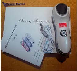 دستگاه اسکوم و ماساژو تقویت کننده و جوانسازی صورت سرد و گرم اسکوم تراپی و جوان ساز beauty instrument