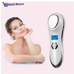دستگاه اسکوم و ماساژو تقویت کننده و جوانسازی صورت سرد و گرم اسکوم تراپی و جوان ساز beauty instrument