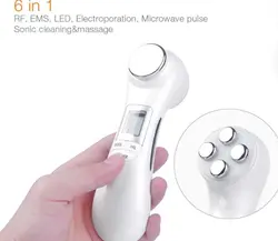 دستگاه زیبایی سفت کننده پوست RF ، 5 در 1 LED فوتون صورت با فرکانس رادیویی صورت جوان سازی پوست EMS مزوتراپی برای سفت شدن درمان زیبایی لیفت صورت - قاسمی مارکت
