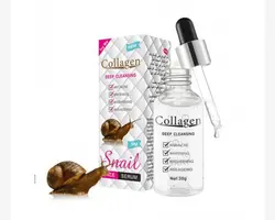 سرم حلزون کلاژن صورت سرم ضد آکنه درخشان کننده ضد پیری پوست صورتOfanyia - قاسمی مارکت