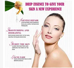 سرم حلزون کلاژن صورت سرم ضد آکنه درخشان کننده ضد پیری پوست صورتOfanyia - قاسمی مارکت