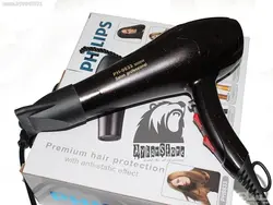 سشوار 5000 وات فیلیپس مدل PHILIPS PH-9833 اصل ھلند ـ موتور سنگین و دو موتورە - قاسمی مارکت